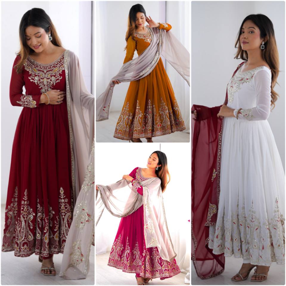 Heavy Designer Party Wear Look