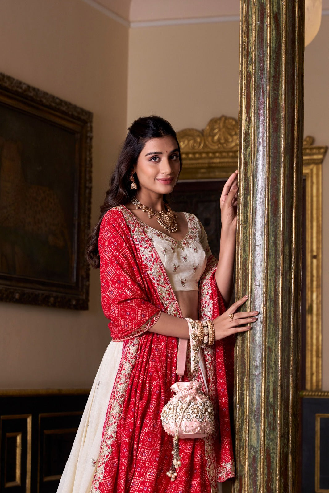 Vichitra Silk Lehenga