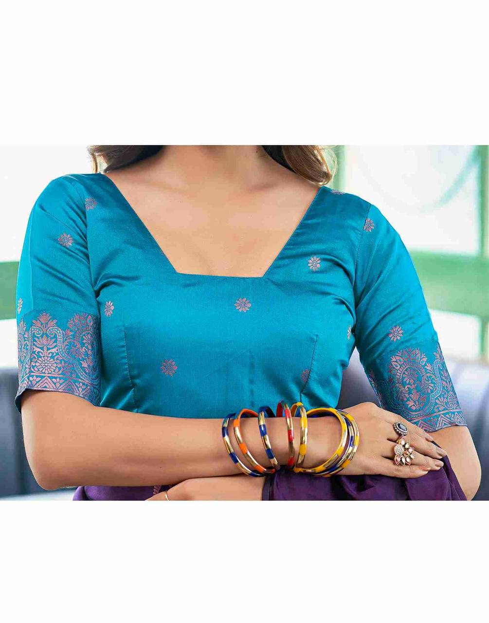 Organic Banarasi Wedding Saree – Lightweight & Breathable