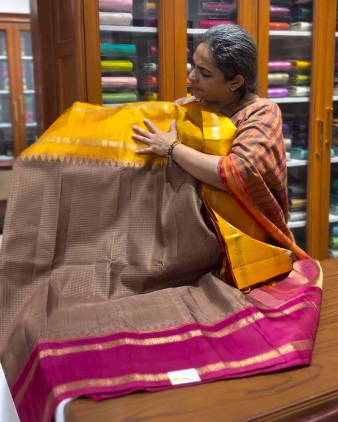 Bhagya Weave Silk Saree