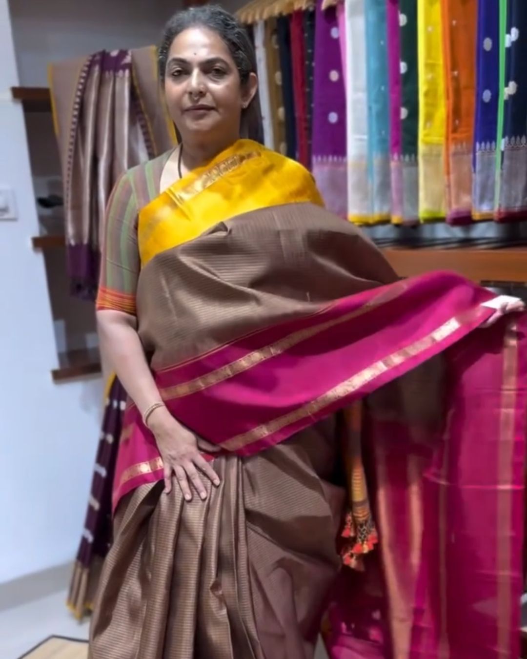 Bhagya Weave Silk Saree