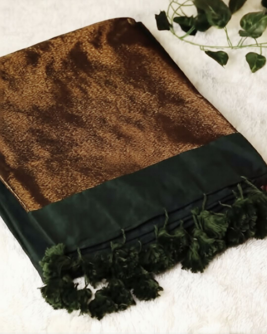 Green Cotton Silk Saree