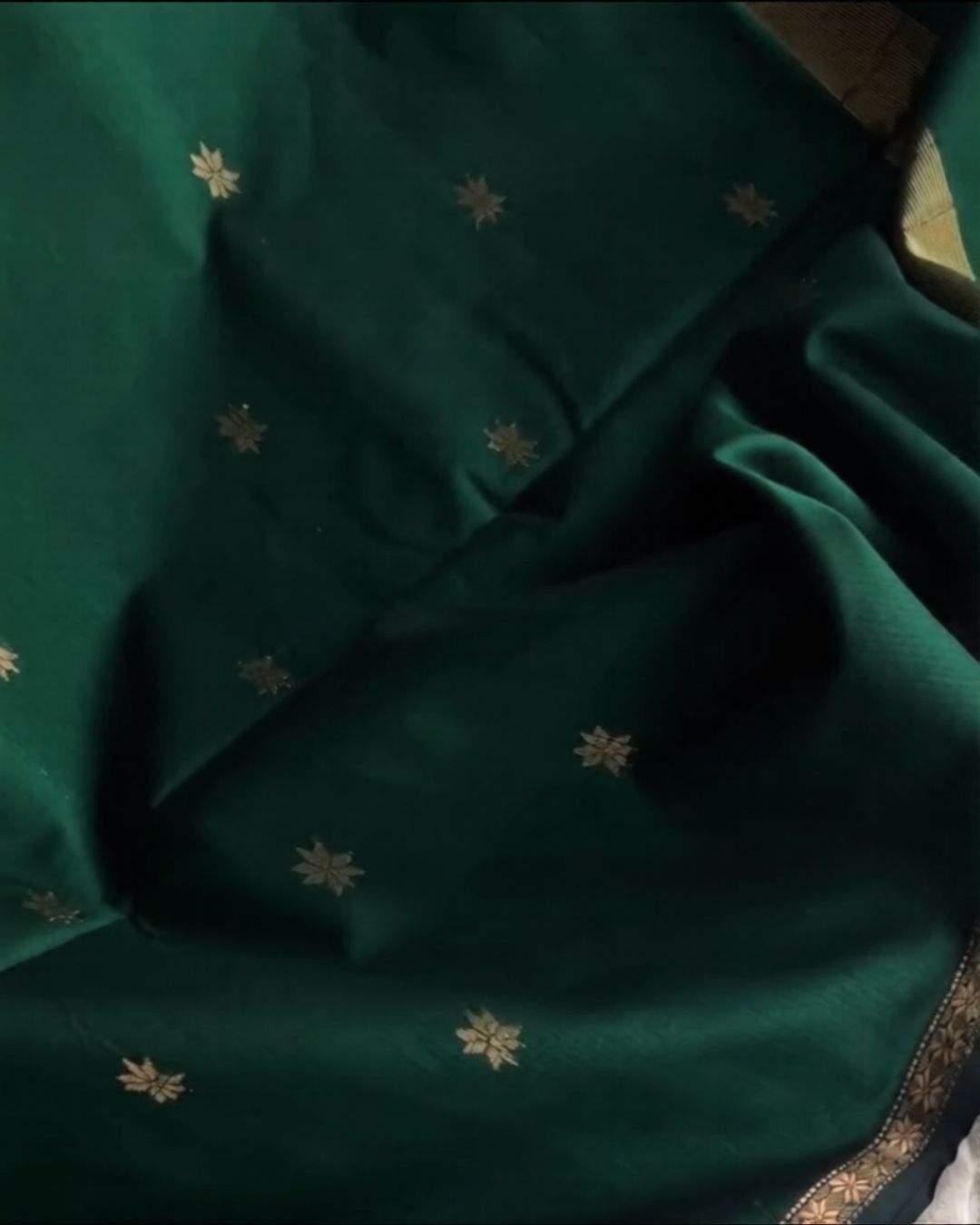 Greenish Silk Saree