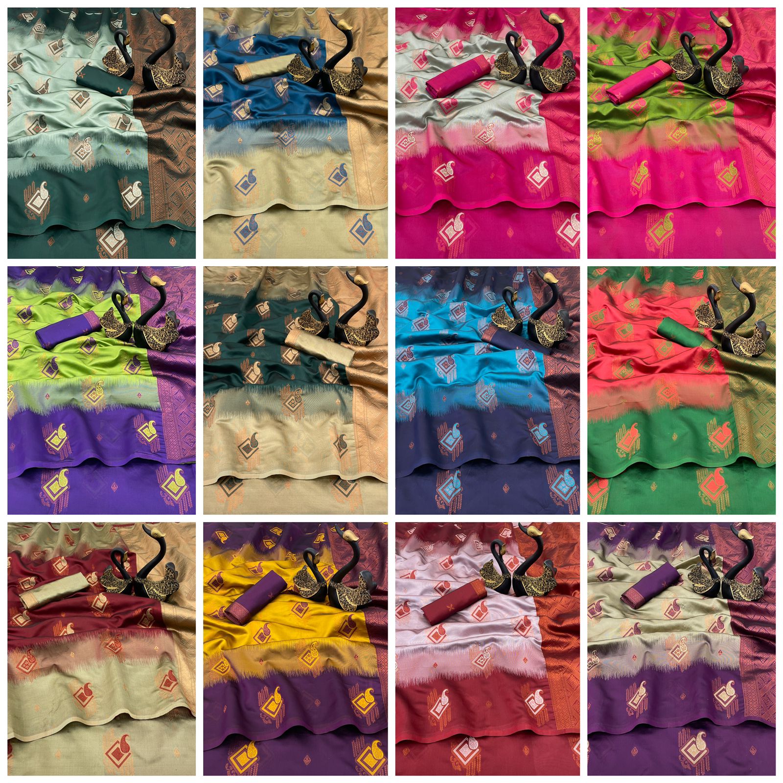 Premium Kuber Pattu Silk Saree for Wedding & Party Wear