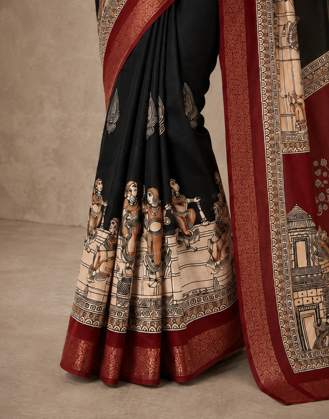 Madhubani Graceful Silk Saree