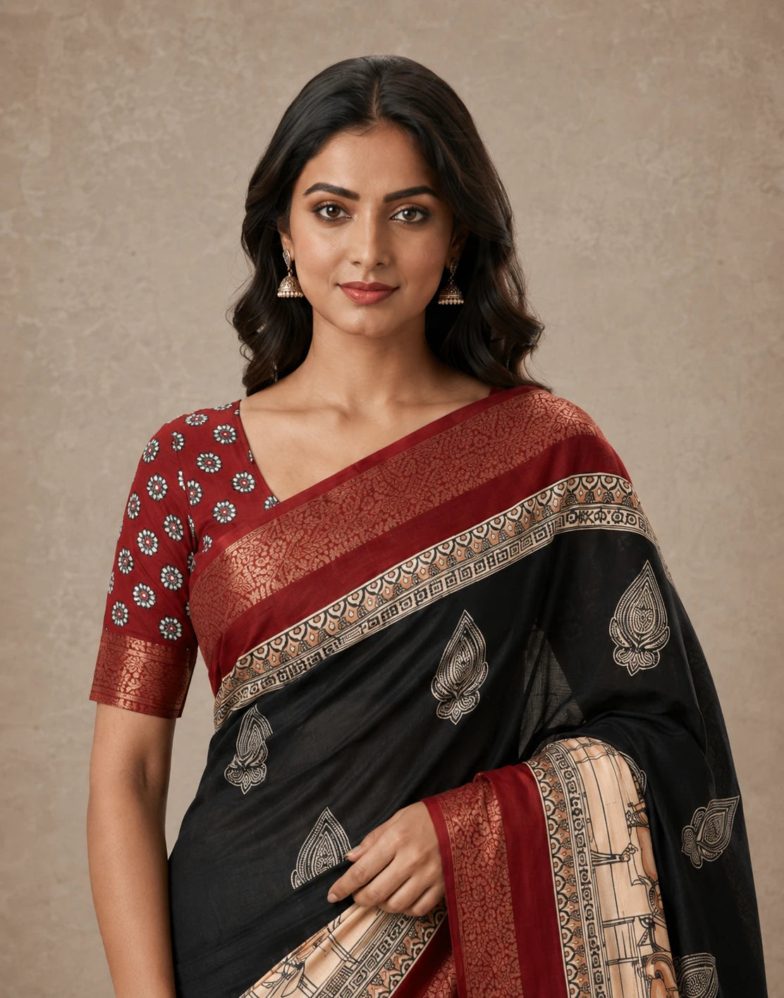 Madhubani Graceful Silk Saree