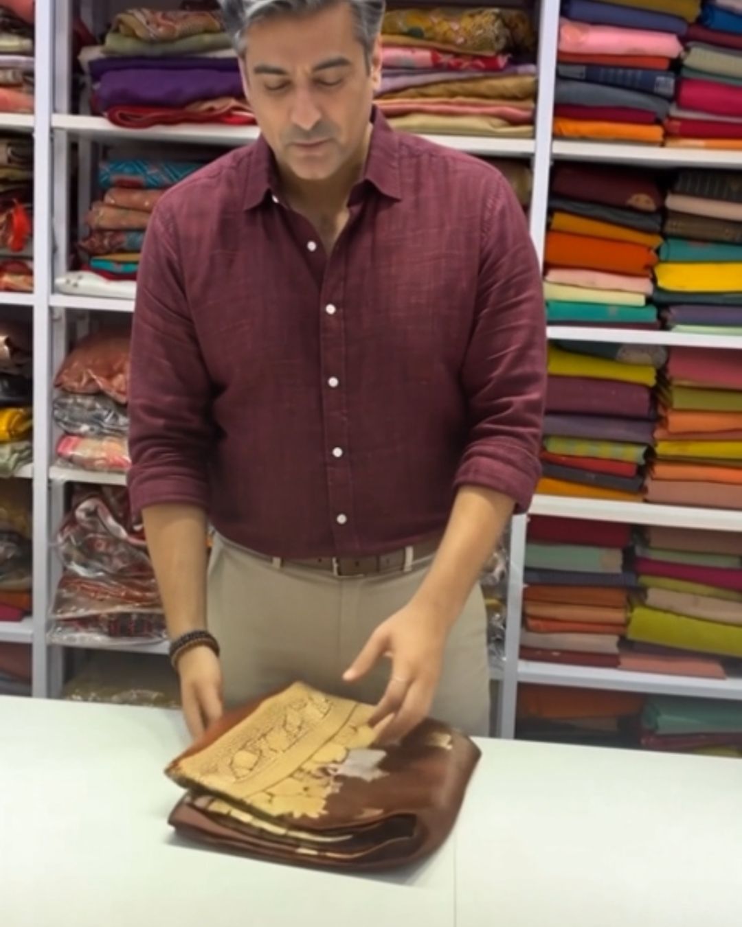 Pichwai Silk Saree
