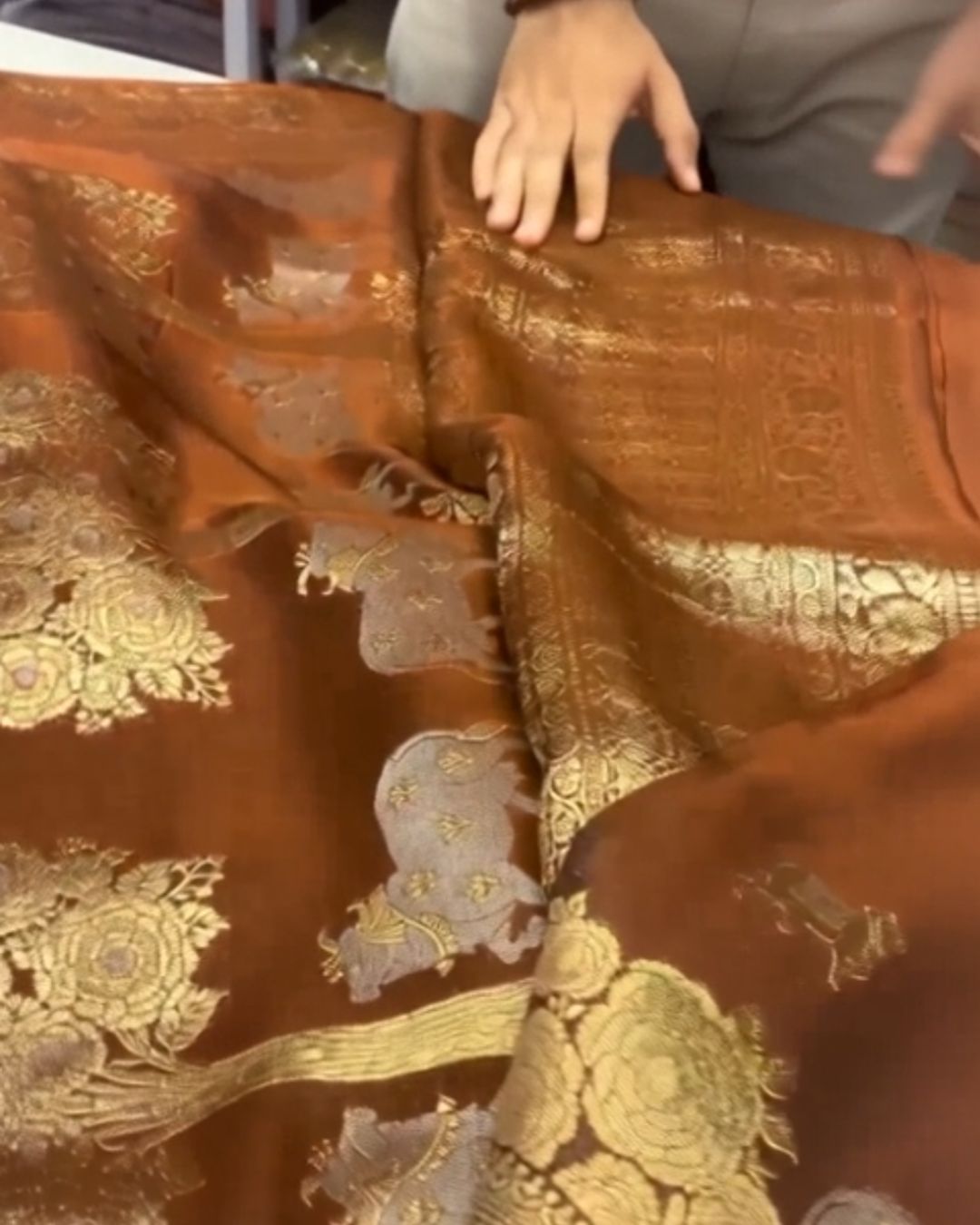 Pichwai Silk Saree