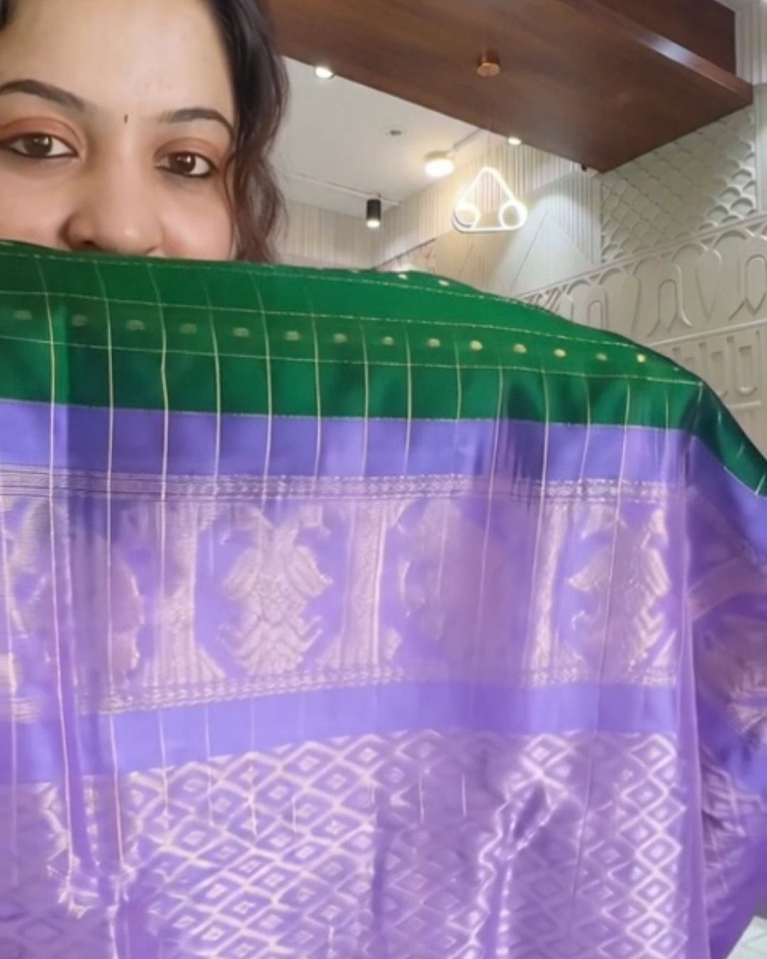 Royal Emerald Silk Saree