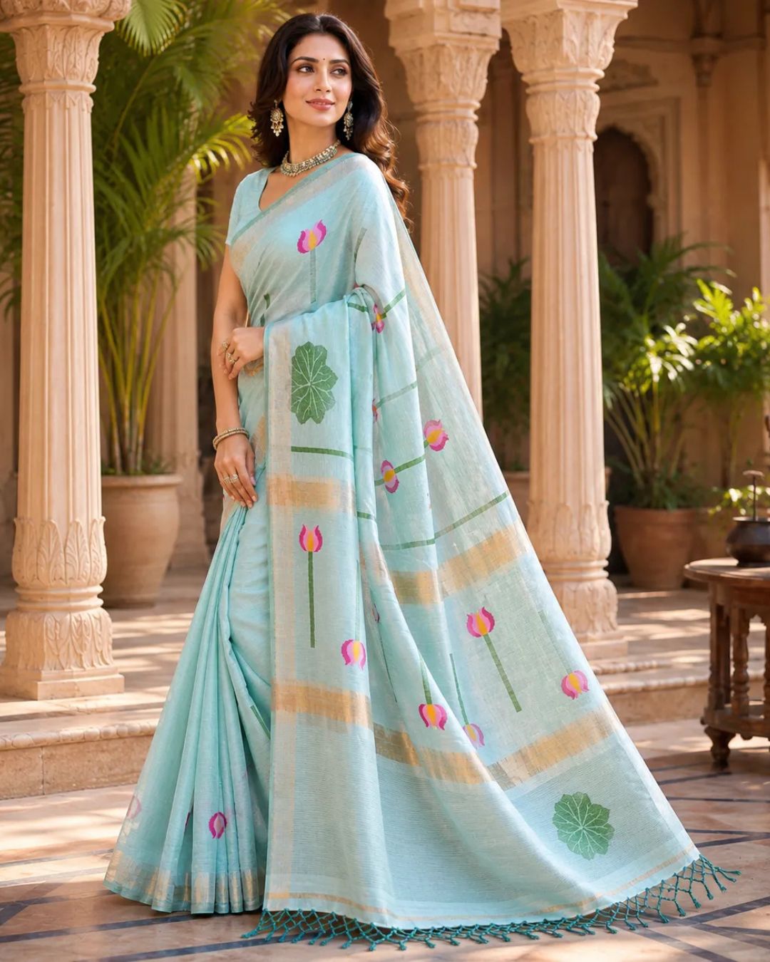 Thamarai Kamalam Pattu Saree