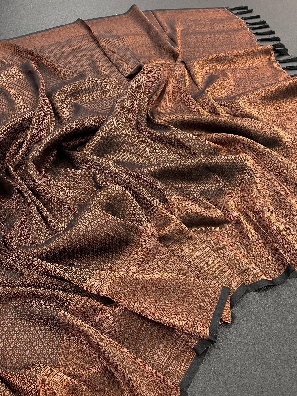 Kubera Pattu Silk Saree with Rich Woven Pallu