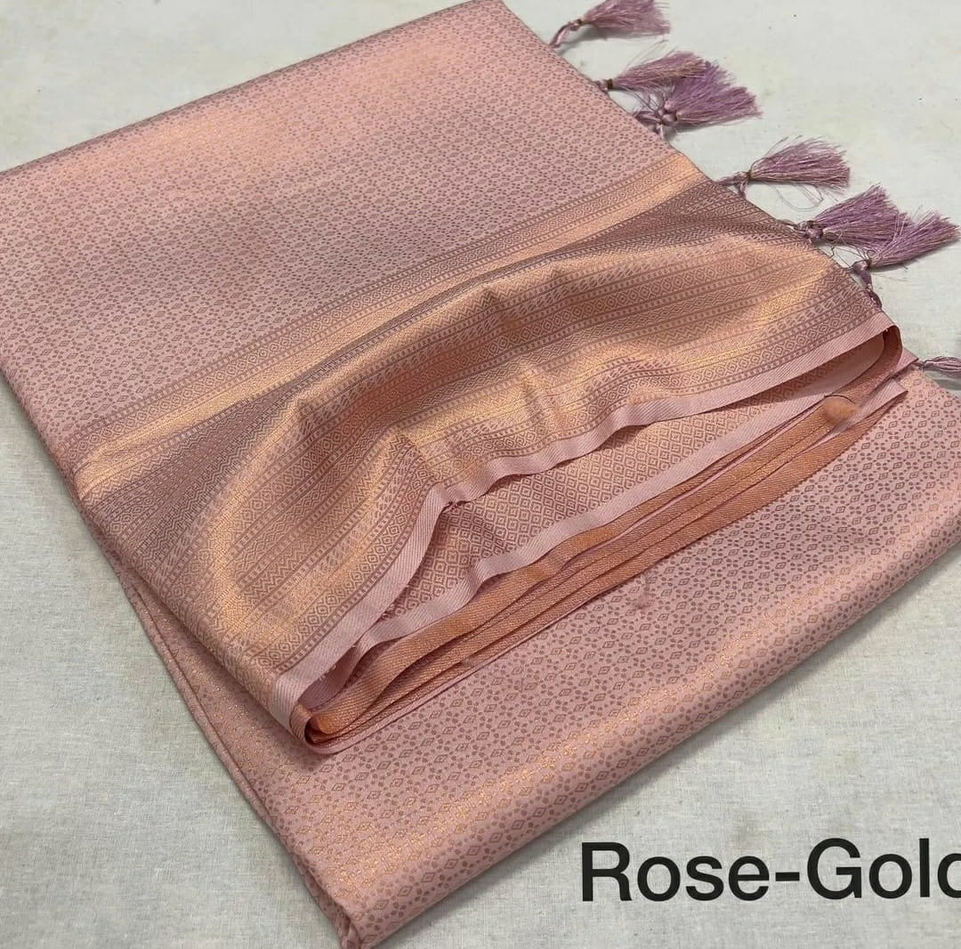 Kubera Pattu Silk Saree with Rich Woven Pallu