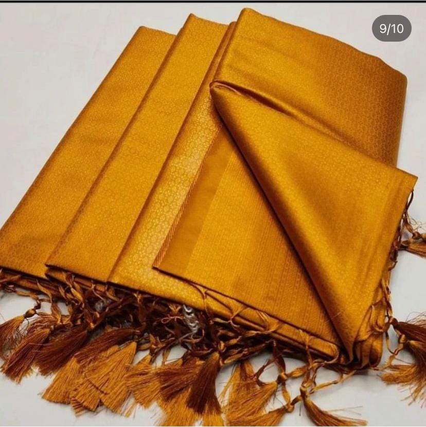 Kubera Pattu Silk Saree with Rich Woven Pallu