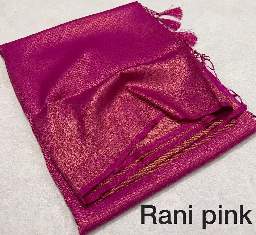 Kubera Pattu Silk Saree with Rich Woven Pallu