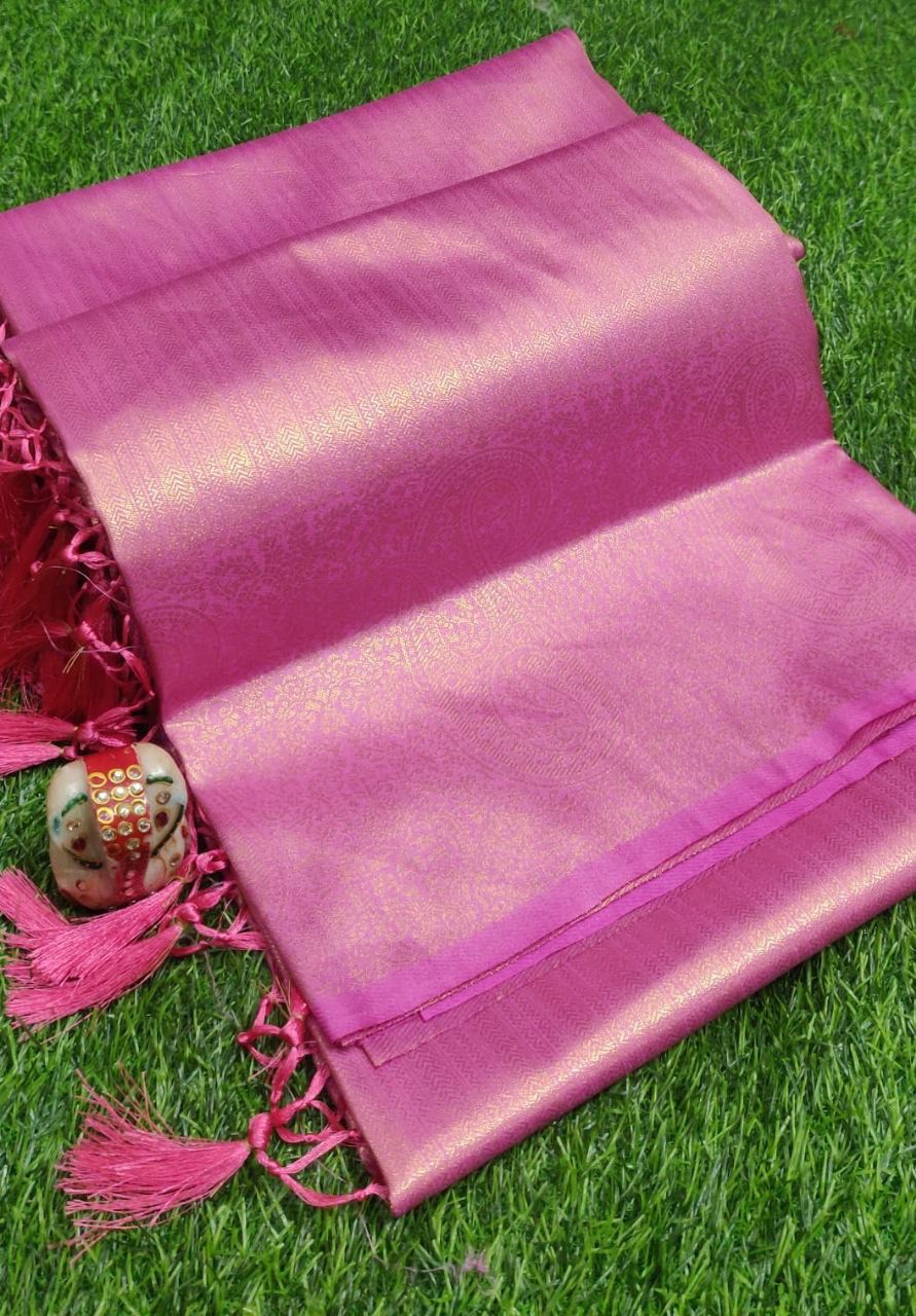 Kubera Pattu Silk Saree with Rich Brocade Pallu