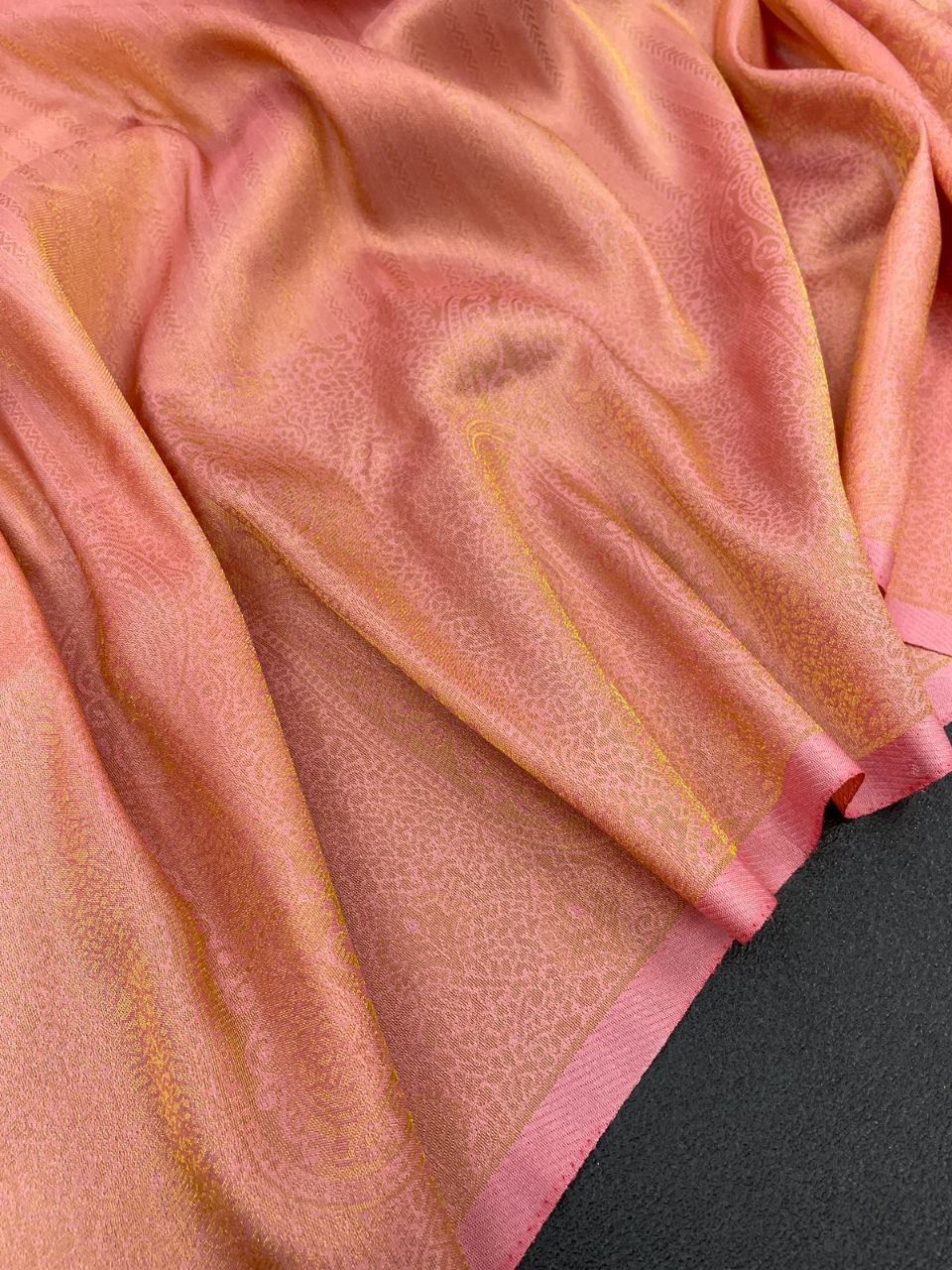 Royal Purple Soft Silk Saree with Antique Zari Weaving & Tassels