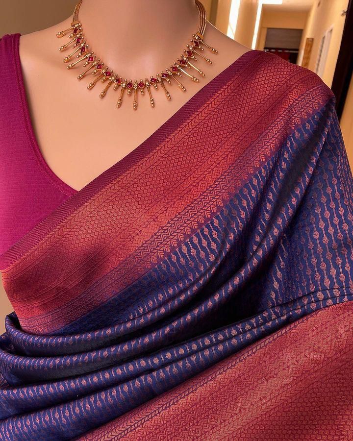 Rich Comfort Organic Banarasi Lichi Silk Wedding Saree