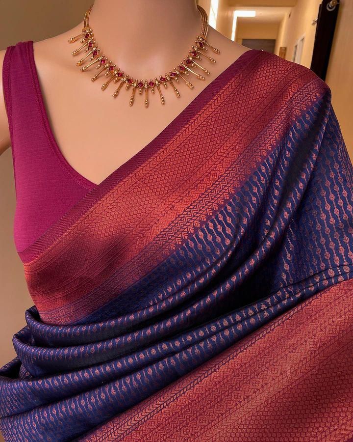 Rich Comfort Organic Banarasi Lichi Silk Wedding Saree