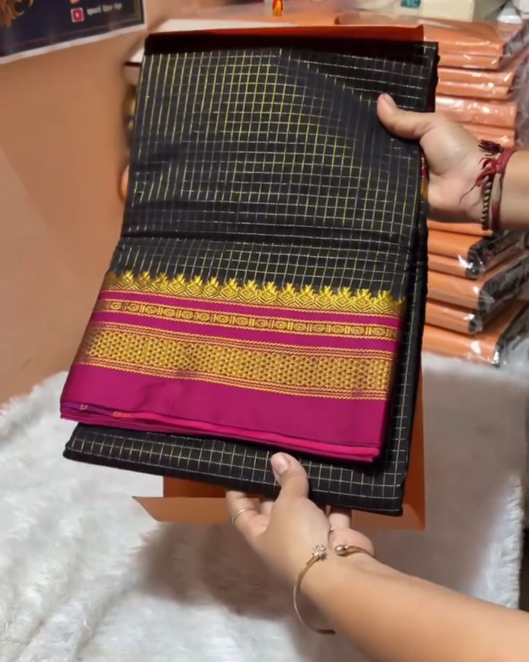 Zari Chex Silk Saree