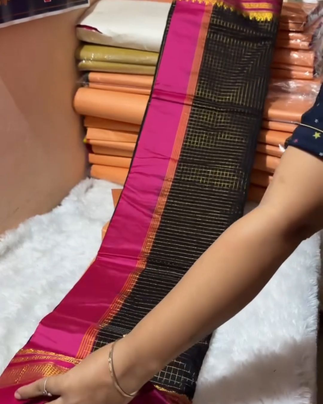 Zari Chex Silk Saree