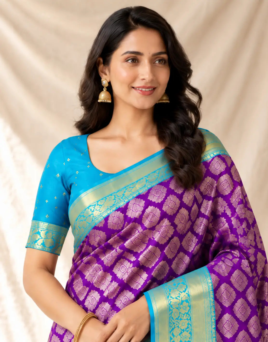 Indraneela Silk saree