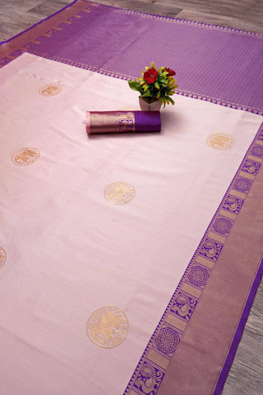 Budget Friendly Organic Banarasi Lichi Silk Wedding Saree